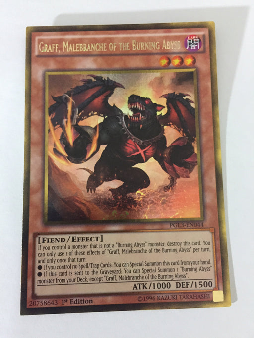 Graff, Malebranche of the Burning Abyss / Gold - PGL3-EN044 - 1st