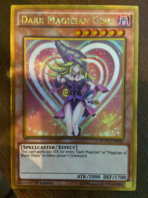 DARK MAGICIAN GIRL - GOLD - MVP1-ENG56 - 1ST - MP