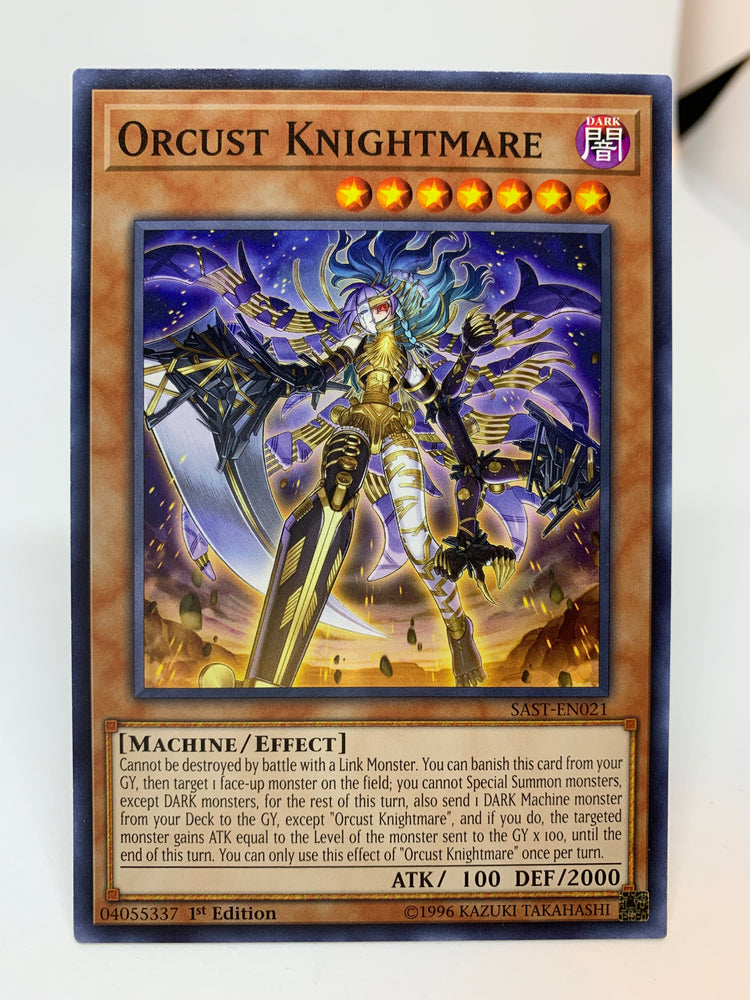 yugioh knightmare cards Yugioh! Orcust Knightmare / Common - SAST-EN021
