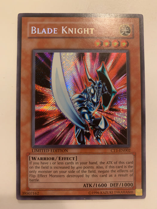 Blade Knight / Secret - CT1-EN002 - LIM - HP