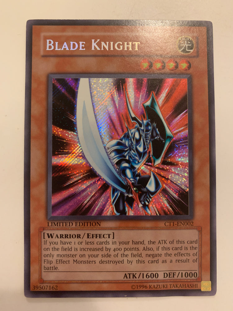 Blade Knight / Secret - CT1-EN002 - LIM - HP