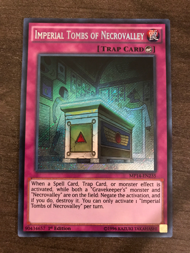 Imperial Tombs of Necrovalley / Secret - MP14-EN235 - 1st