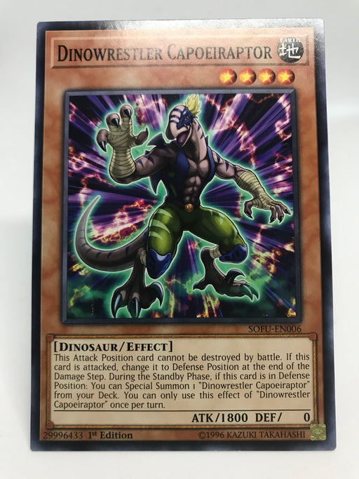 Dinowrestler Capoeiraptor / Common - SOFU-EN006 - 1st