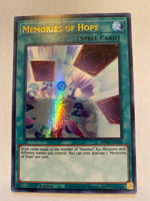 Memories of Hope / Ultra - MP20-EN100- 1st
