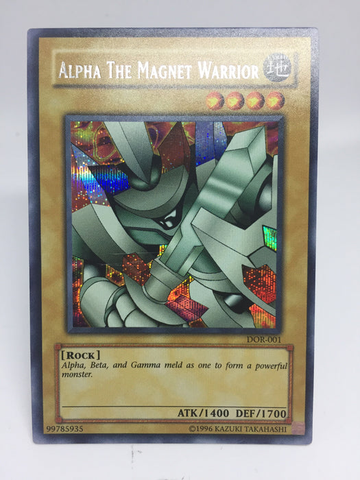 Alpha The Magnet Warrior / Prismatic Secret - DOR-001 - Played