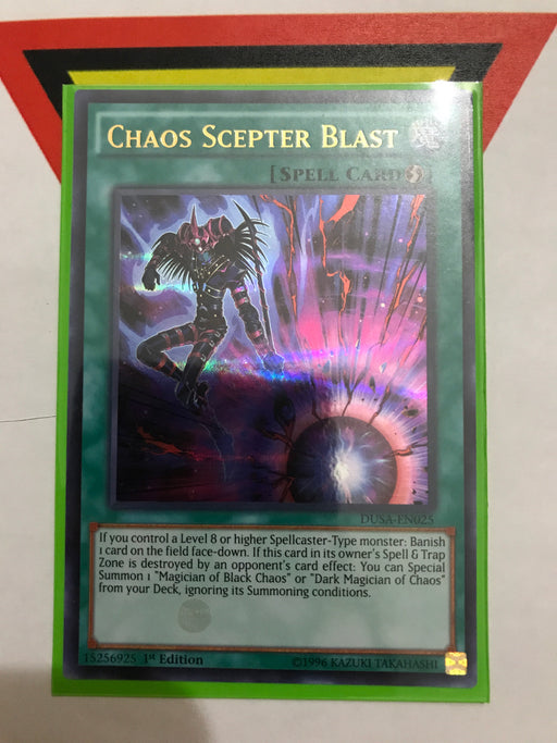 Chaos Scepter Blast - Ultra - DUSA-EN025 - 1st