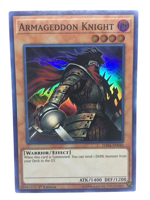 Armageddon Knight / Super - DASA-EN040 - 1st