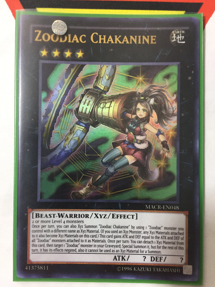 Zoodiac Chakanine - Ultra - MACR-EN048 - 1st