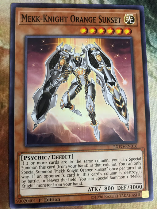 Mekk-Knight Orange Sunset - Common - EXFO-EN016