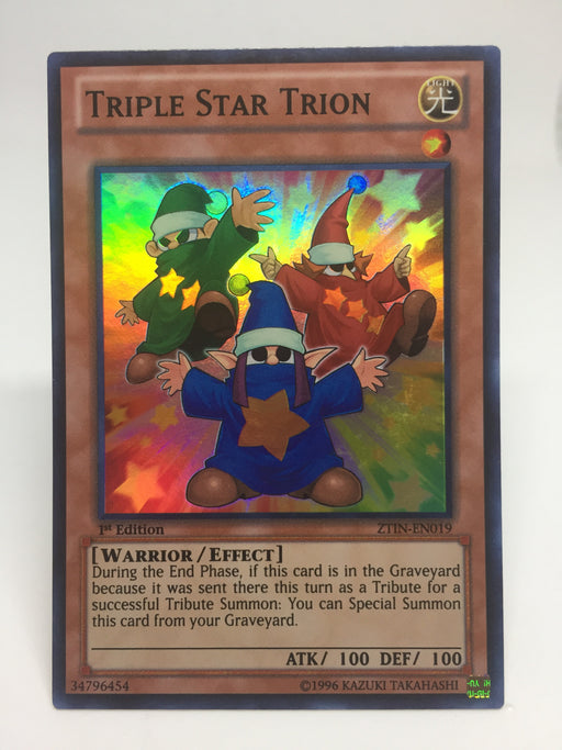 Triple Star Trion / Super - ZTIN-EN019 - 1st