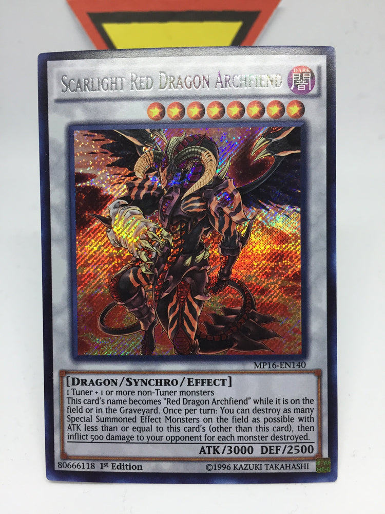 Scarlight Red Dragon Archfiend - Secret - MP16-EN140 - 1st