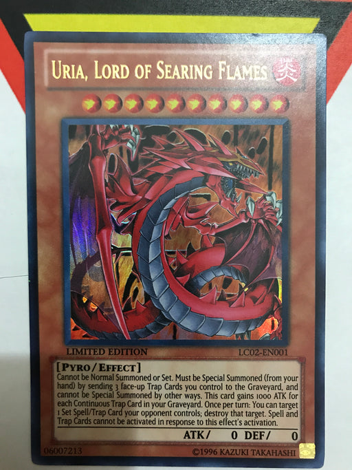 Uria, Lord of Searing Flames - Ultra - LC02-EN001 - Lim