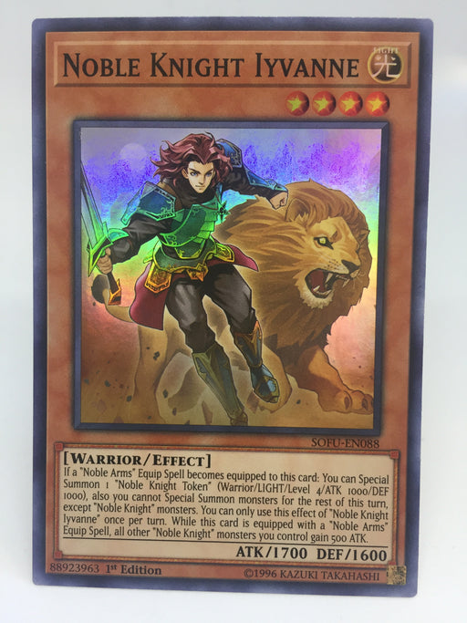 Noble Knight Iyvanne / Super Rare - SOFU-EN088 - 1st