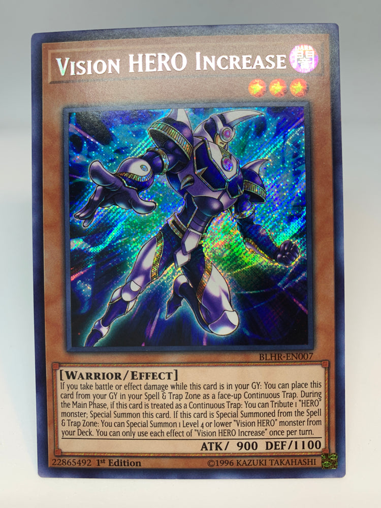 Vision HERO Increase / Secret - BLHR-EN007 - 1st