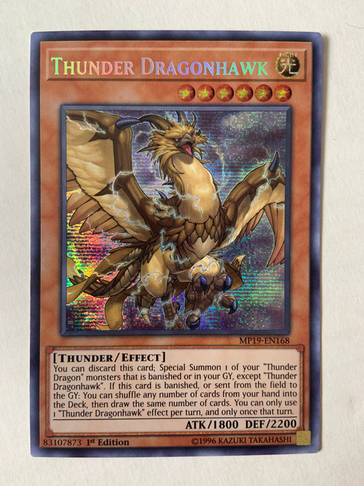 Thunder Dragonhawk / Secret - MP19-EN168 - 1st