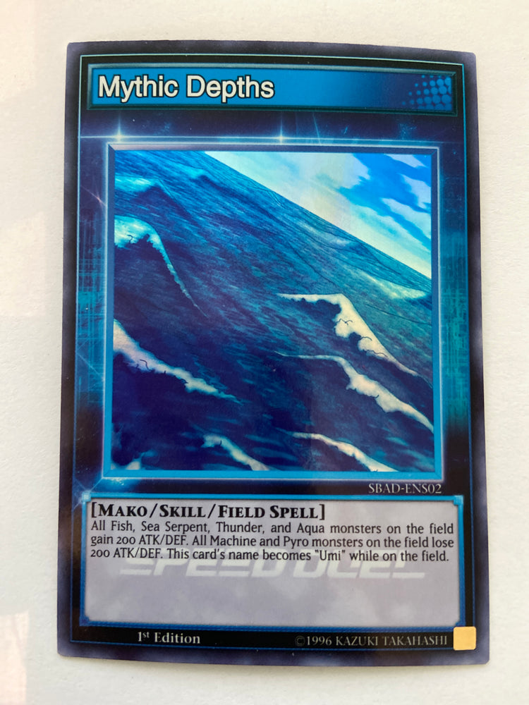 Mythic Depths / Skill Card - SBAD-ENS02 - 1st