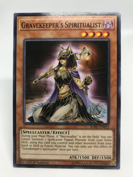 Gravekeeper's Spiritualist / Common - SOFU-EN013 - 1st