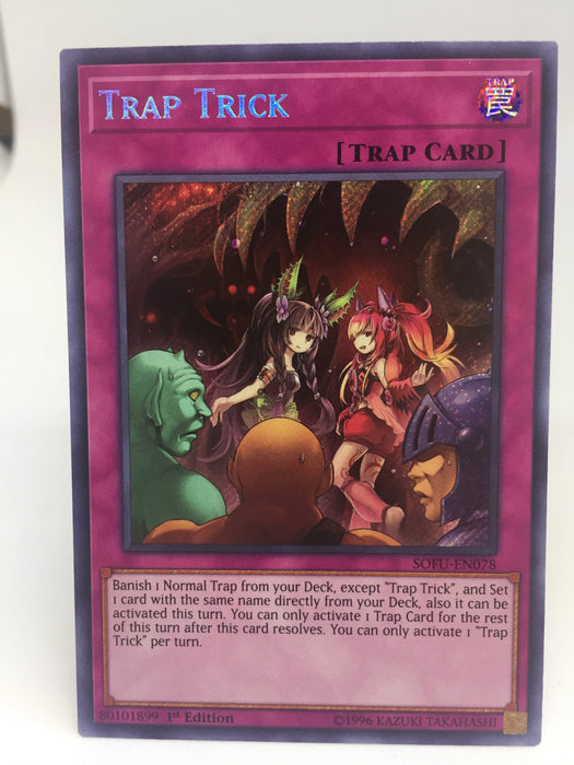 Trap Trick / Secret Rare - SOFU-EN078 - 1st