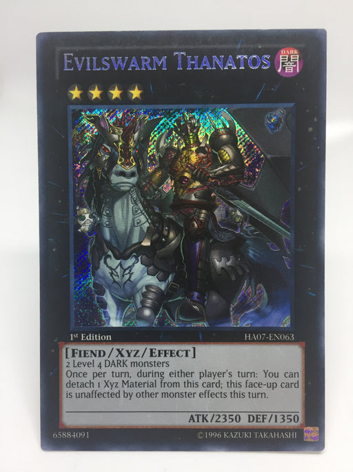 Evilswarm Thanatos / Secret - HA07-EN063 - 1st