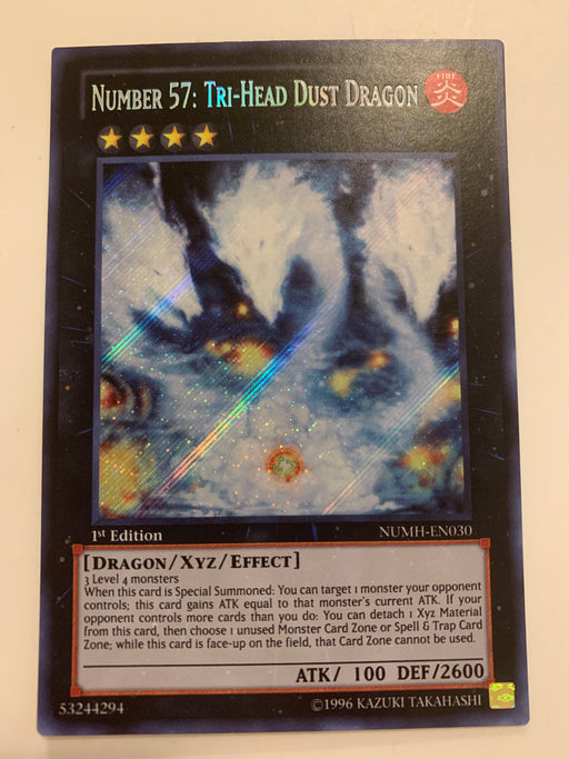 Number 57: Tri-Head Dust Dragon / Secret - NUMH-EN030 - 1st