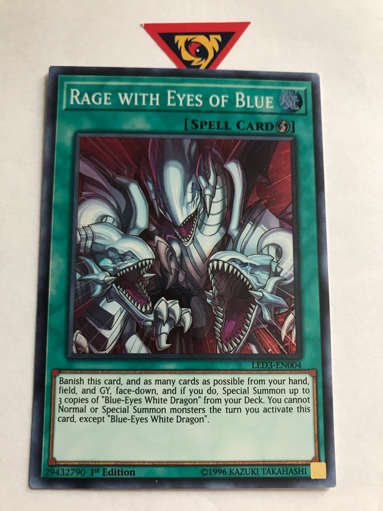 Rage with Eyes of Blue / Super - LED3-EN004 - 1st