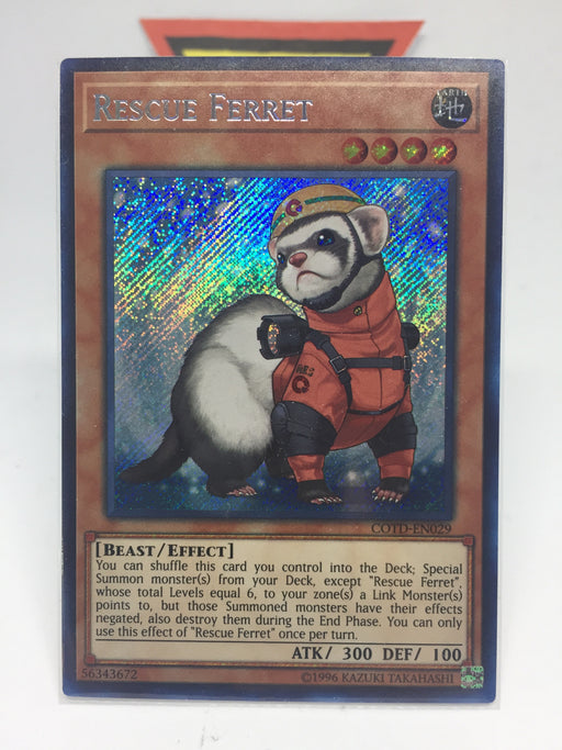 Rescue Ferret - Secret - COTD-EN029 - 1st