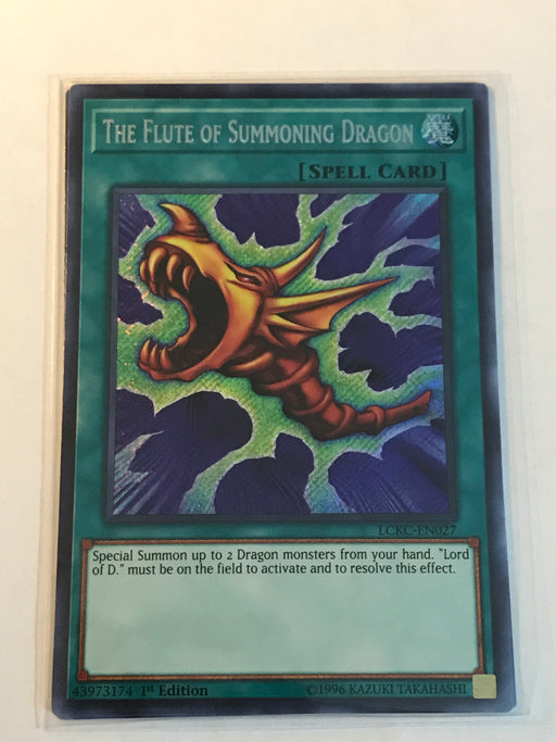 The Flute of Summoning Dragon / Secret - LCKC-EN027 - 1st