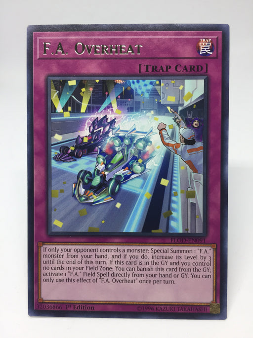 F.A. Overheat - Rare - FLOD-EN091 - 1st