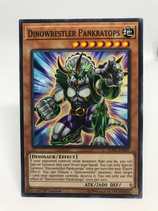 Dinowrestler Pankratops / Common - SOFU-EN009 - 1st