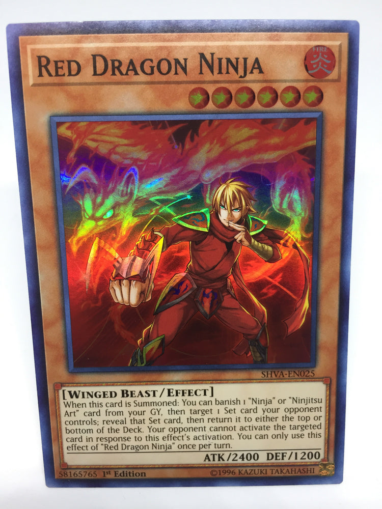 Red Dragon Ninja / Super - SHVA-EN025 - 1st