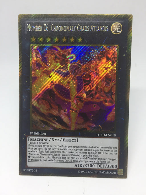 Number C6: Chronomaly Chaos Atlandis / Gold Secret - PGLD-EN018 - 1st