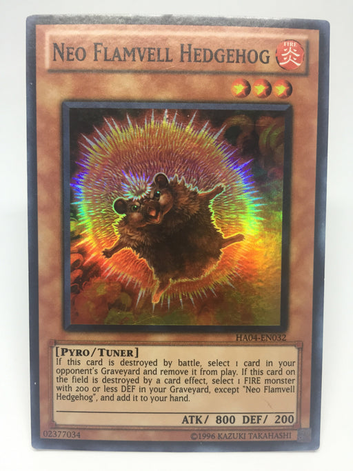 Neo Flamvell Hedgehog - Super - HA04-EN032