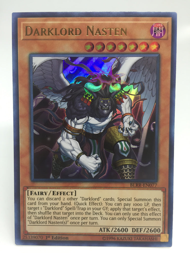 Darklord Nasten / Ultra - BLRR-EN077 - 1st