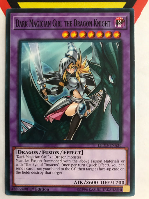 Dark Magician Girl the Dragon Knight - Common - LEDD-ENA36 - 1st