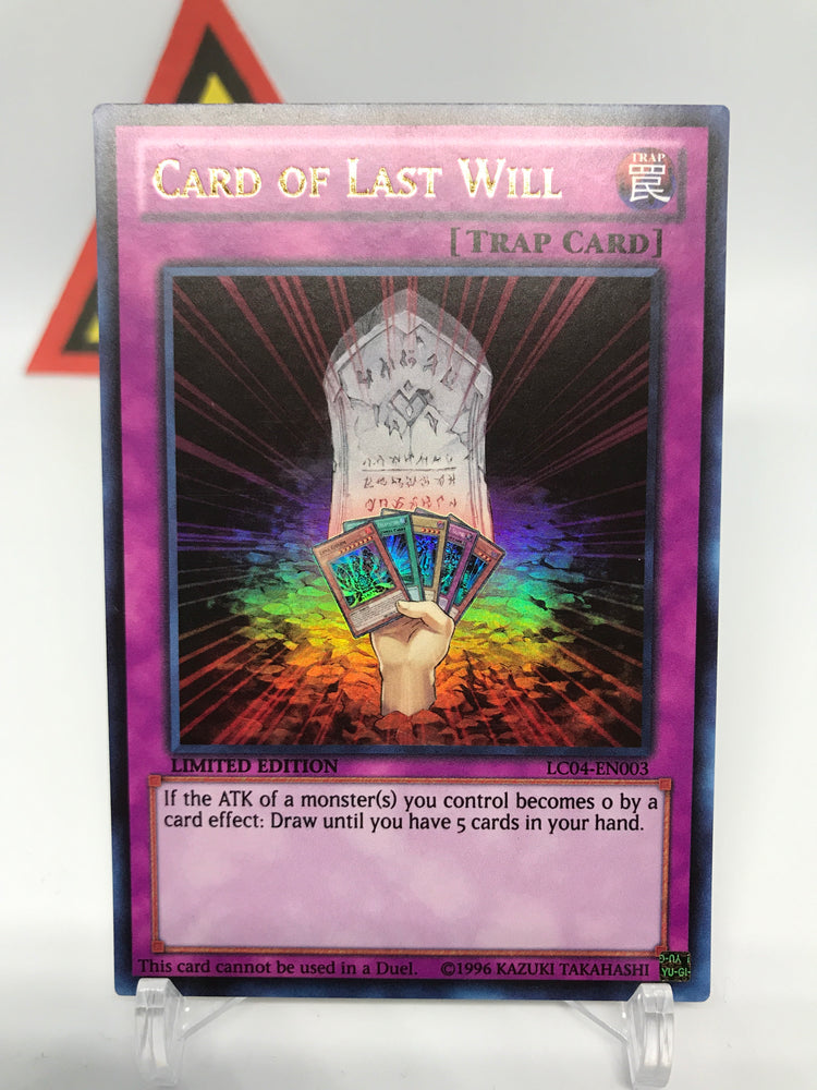 Card of Last Will - Ultra - LC04-EN003 - Lim
