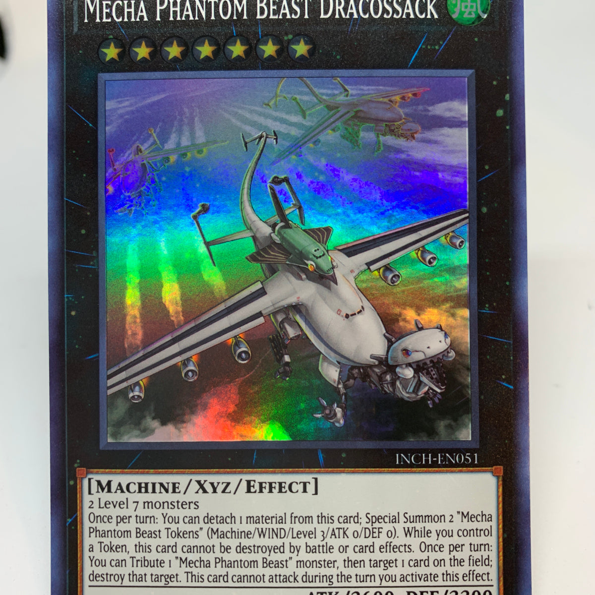 Yugioh! Mecha Phantom Beast Dracossack / Super - INCH-EN051