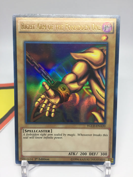 Right Arm of the Forbidden One - Ultra - YGLD-ENA20 - 1st