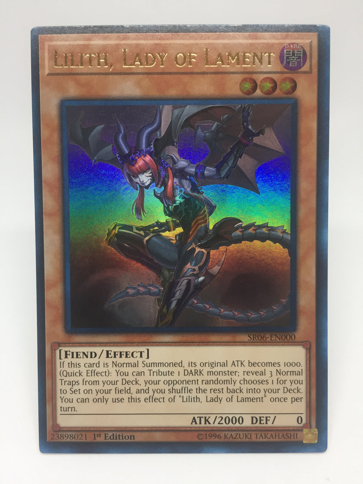 lilith lady of lament yugioh card tips Lilith, / Ultra - SR06-EN000 Ultimagear Gold Sarcophagus Yu-Gi-Oh! (Quick Effect) custom couple gifts for valentines day Variant:Flareon/Vaporeon/Jolteon (Heavy)