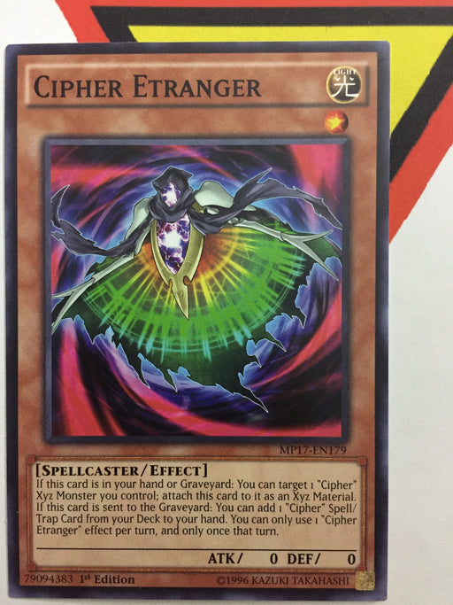 CIPHER ETRANGER - COMMON - Various - 1ST