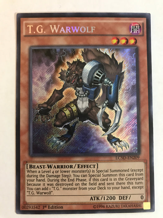 T.G. Warwolf - Secret - LC5D-EN209 - 1st