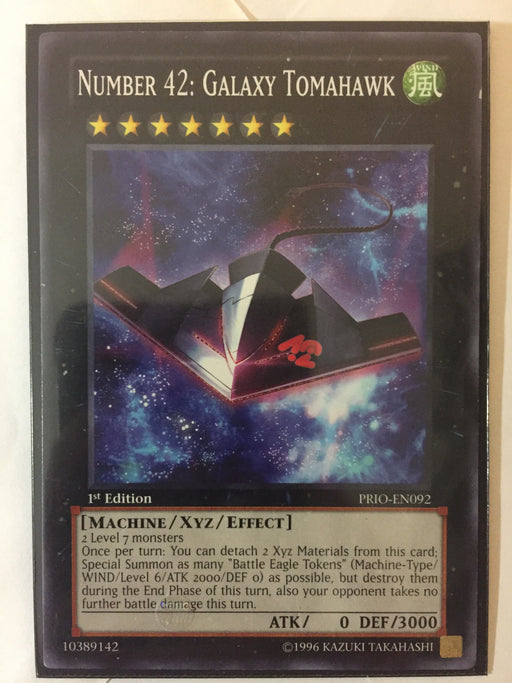 Number 42: Galaxy Tomahawk / Common - PRIO-EN092 - 1st