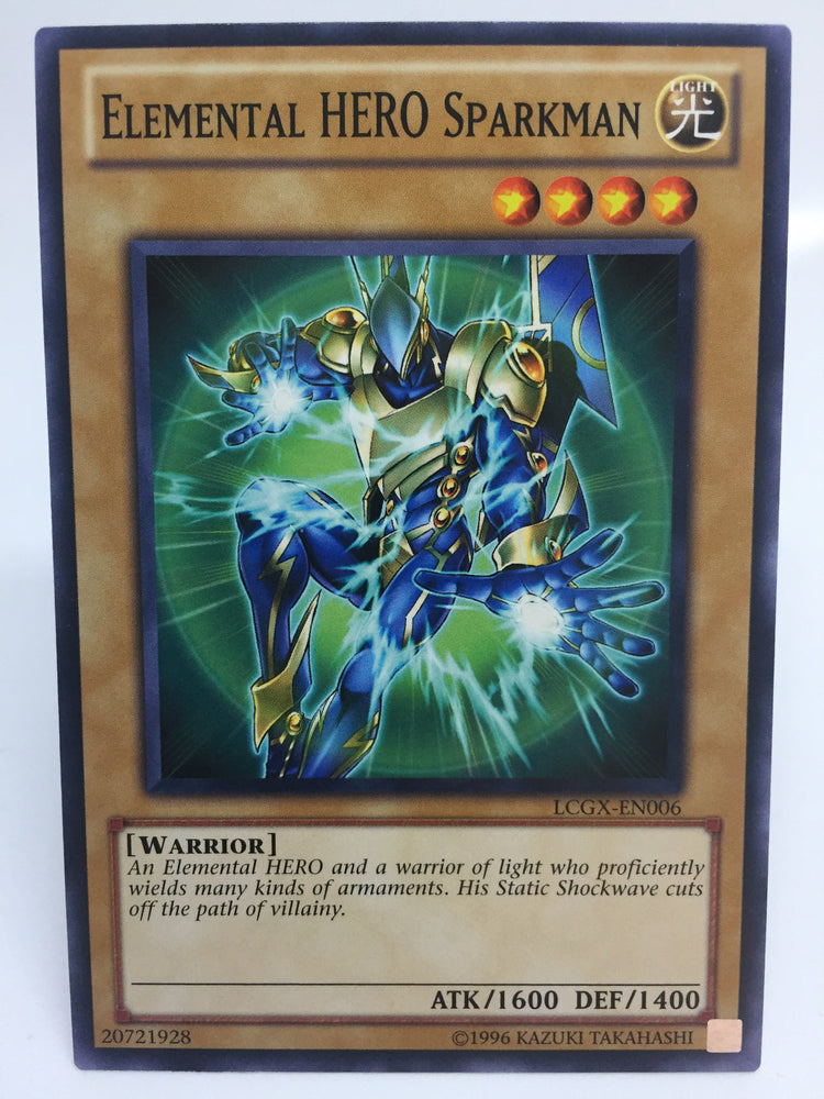 Elemental HERO Sparkman / Common - LCGX-EN006
