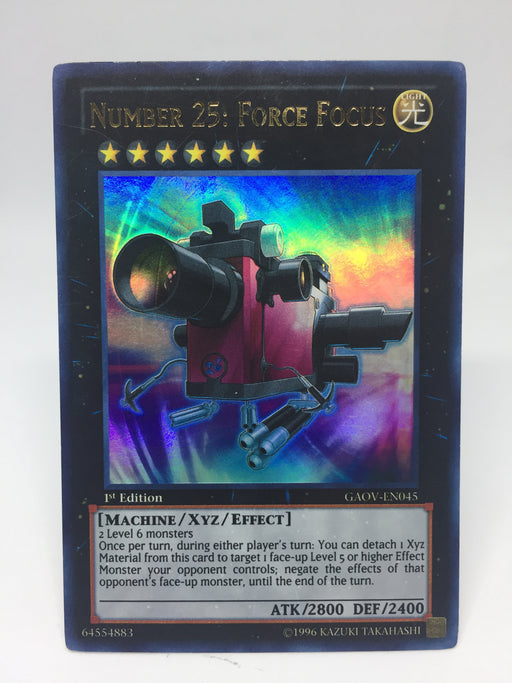 Number 25: Force Focus - Ultra - GAOV-EN045 - 1st