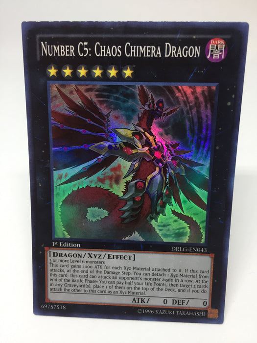 Number C5: Chaos Chimera Dragon / Super - DRLG-EN043 - 1st
