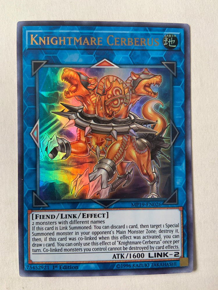 Knightmare Cerberus / Ultra - MP19-EN026 - 1st