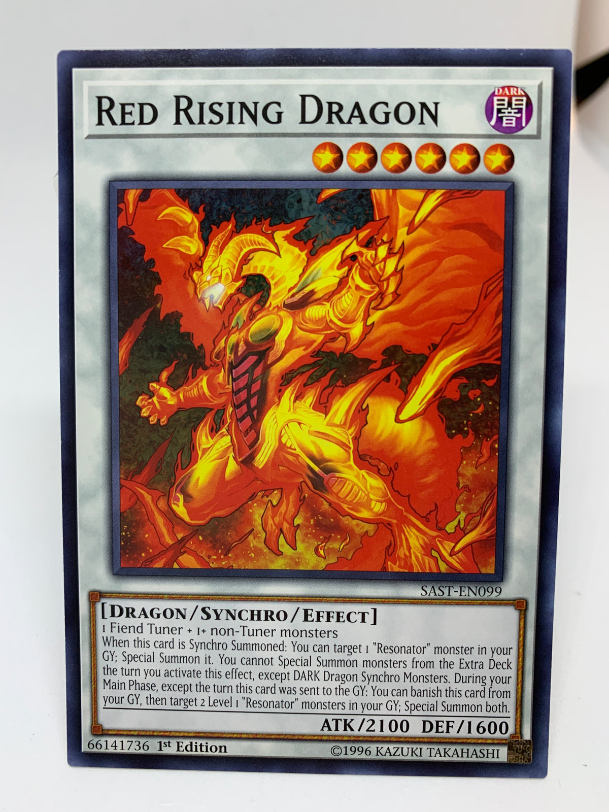Yugioh! Red Rising Dragon / Common - SAST-EN099 - 1st — Transcend Cards