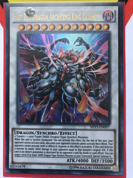 HOT RED DRAGON ARCHFIEND KING CALAMITY - ULTRA - SHVI-EN09