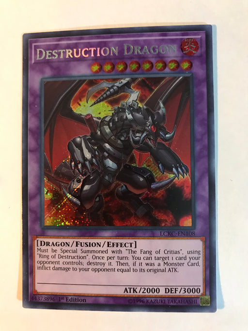 Destruction Dragon - Secret - LCKC-EN108 - 1st
