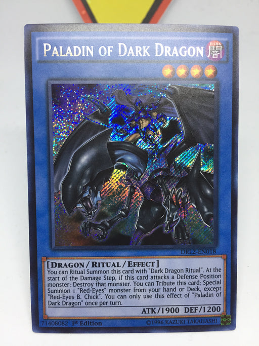 Paladin of Dark Dragon - Secret - DRL2-EN018 - 1st