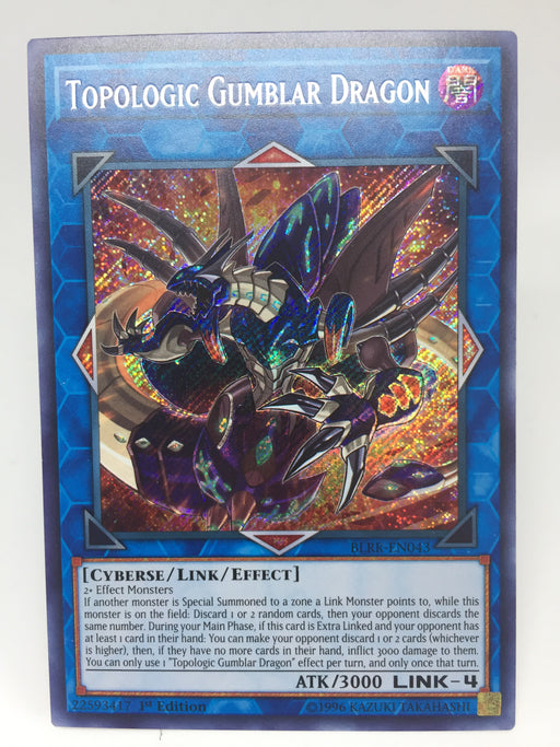 Topologic Gumblar Dragon / Secret - BLRR-EN043 - 1st